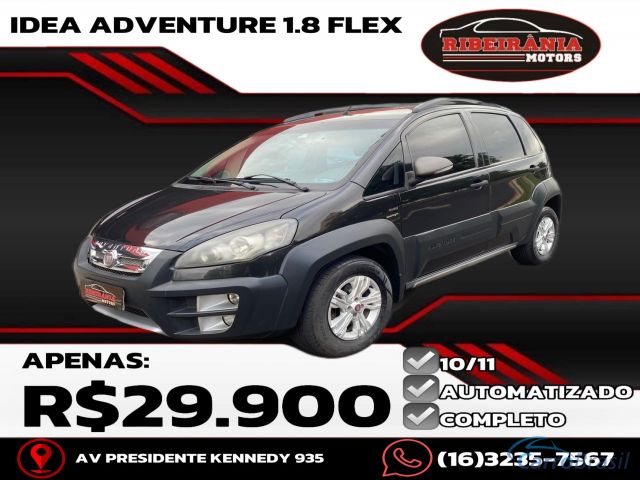 Mais detalhes do Fiat Idea Adv./ Adv.LOCK.Dualogic 1.8 Flex 5p Flex