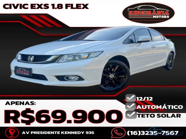 Mais detalhes do Honda Civic Sedan EXS 1.8/1.8 Flex 16V Aut. 4p Flex