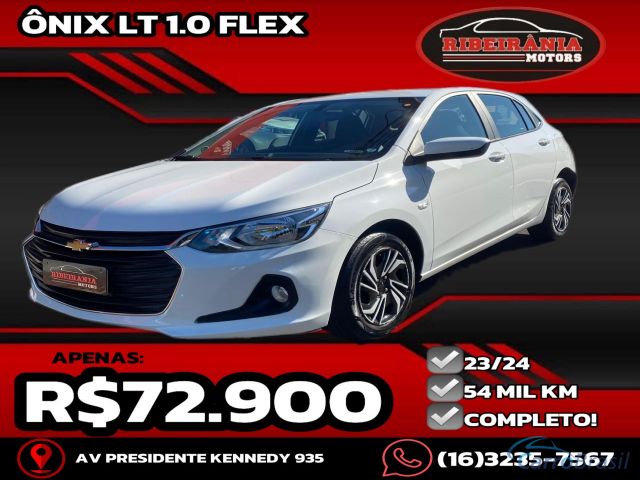 Mais detalhes do Chevrolet (GM) Onix HATCH LT 1.0 12V Flex 5p Mec. Flex