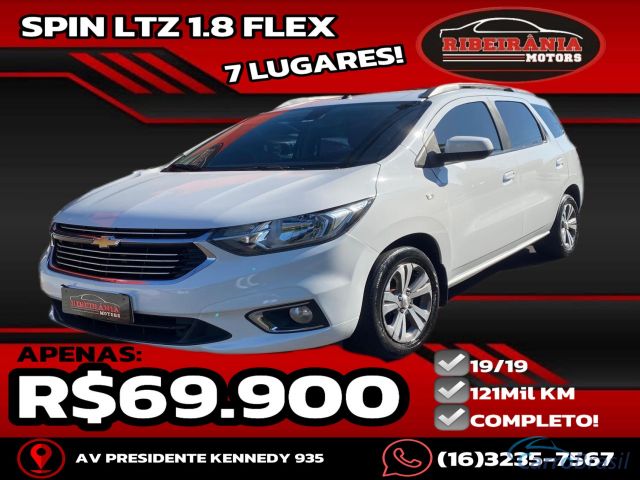 Mais detalhes do Chevrolet (GM) Spin LTZ 1.8 8V Econo.Flex 5p Mec. Flex