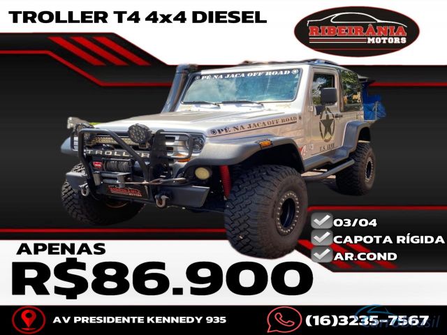 Mais detalhes do Troller T4 4x4 2.8 TB Int. Cap. Rgida Diesel Diesel