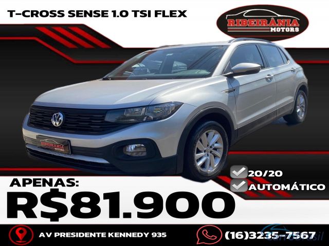 Mais detalhes do Volkswagen T-Cross Sense 200 TSI 1.0 Flex 5p Aut. Flex