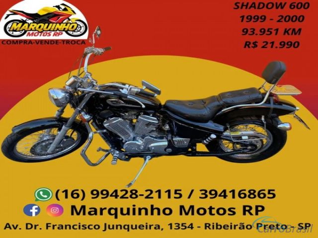 Mais detalhes do Honda Shadow SHADOW 600C VT Gasolina