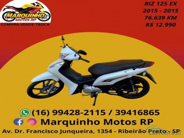 Mais detalhes do Honda Biz BIZ 125 EX Flex
