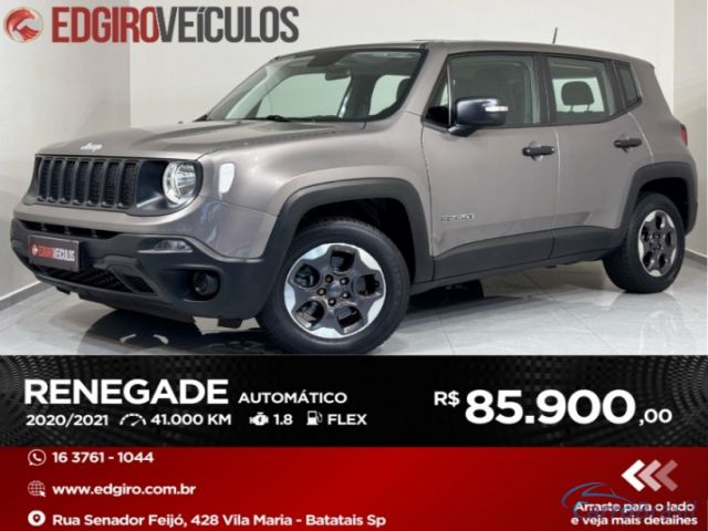 Mais detalhes do Jeep Renegade  Flex