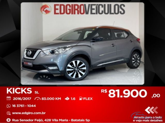 Mais detalhes do Nissan Kicks  Flex