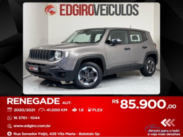 Mais detalhes do Jeep Renegade  Flex