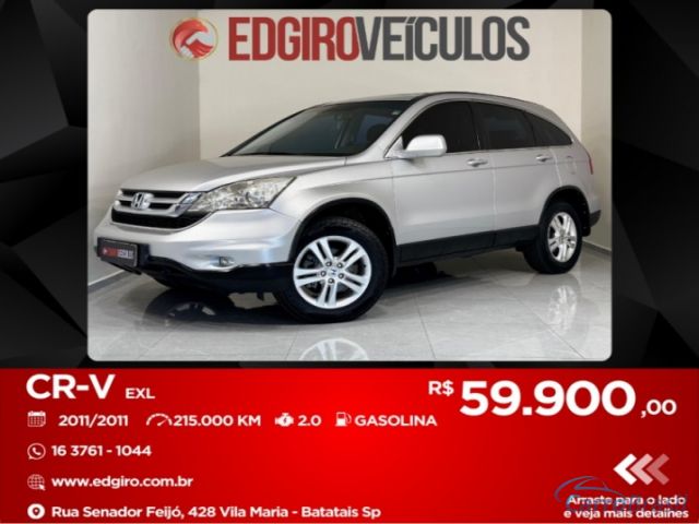 Mais detalhes do Honda CRV  