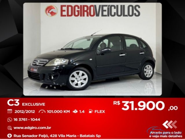 Mais detalhes do Citroen C3  Flex