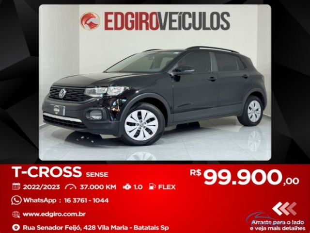 Mais detalhes do Volkswagen T-Cross  Flex