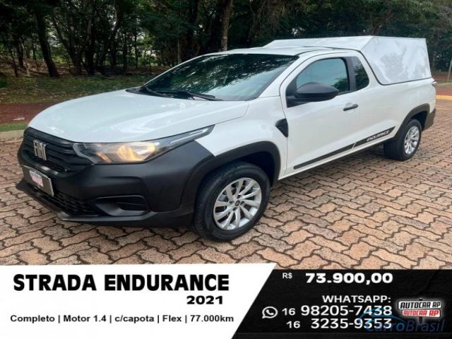 Mais detalhes do Fiat Strada 1.4 FIRE FLEX ENDURANCE CS MANUAL Flex