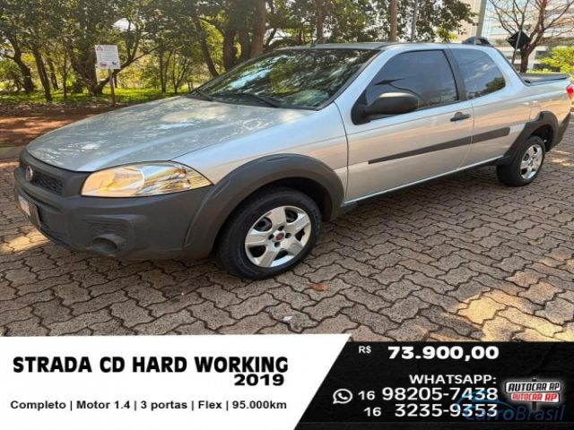 Mais detalhes do Fiat Strada 1.4 MPI HARD WORKING CD 8V FLEX 3P MANUAL Flex