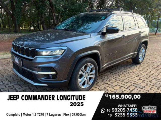 Mais detalhes do Jeep Commander 1.3 T270 TURBO FLEX LONGITUDE AT6 Flex