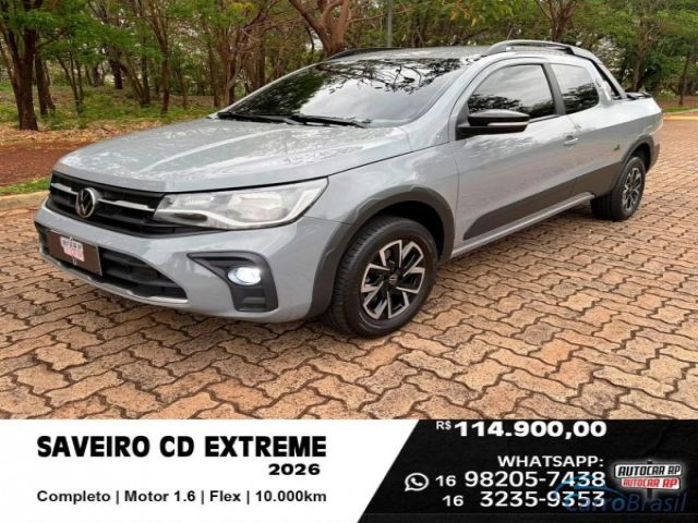 Mais detalhes do Volkswagen Saveiro 1.6 MSI EXTREME CD 16V FLEX 2P MANUAL Flex