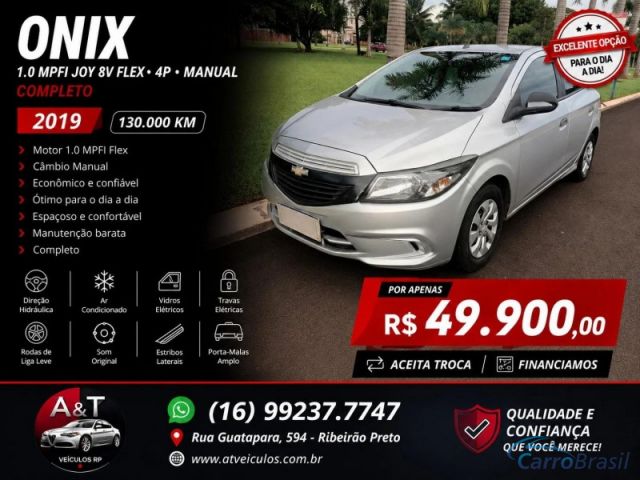 Mais detalhes do Chevrolet (GM) Onix 1.0 MPFI JOY 8V FLEX 4P MANUAL Flex