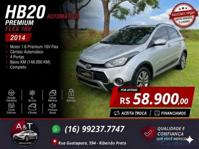 Mais detalhes do Hyundai HB 20 1.6 PREMIUM 16V FLEX 4P AUTOM�TICO Flex