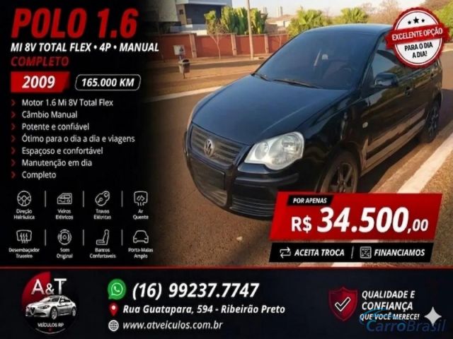 Mais detalhes do Volkswagen Polo Sedan 1.6 MI 8V TOTAL FLEX 4P MANUAL Flex