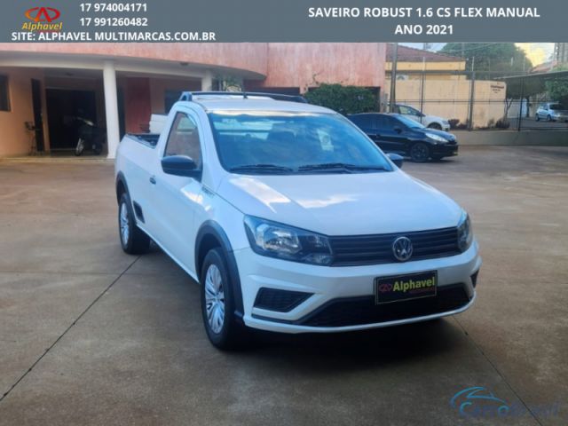 Mais detalhes do Volkswagen Saveiro SAVEIRO ROBUST 1.6 CS FLEX MANUAL Flex