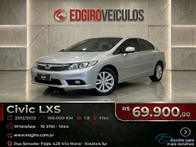 Mais detalhes do Honda Civic LXS 1.8 Flex