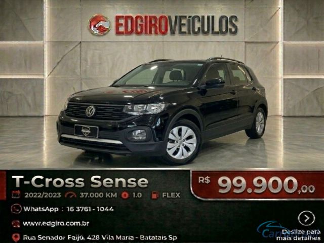 Mais detalhes do Volkswagen T-Cross Sense 1.0 Flex