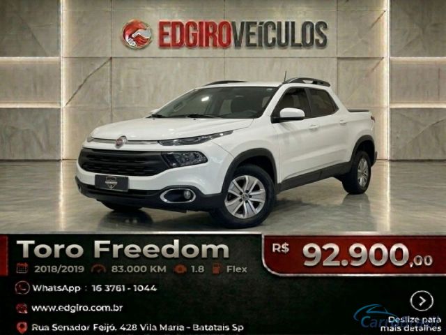 Mais detalhes do Fiat Toro Freedom 1.8 Flex