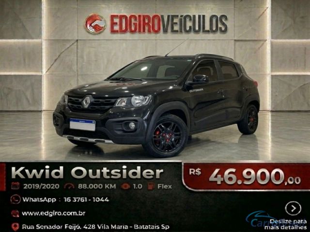 Mais detalhes do Renault Kwid Outsider 1.0 Flex