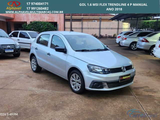 Mais detalhes do Volkswagen Gol GOL TRENDLINE 1.6 MSI 4P MANUAL Flex