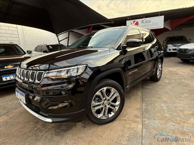 Mais detalhes do Jeep Compass 1.3 T270 TURBO FLEX LONGITUDE AT6 Flex