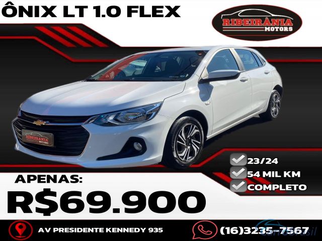 Mais detalhes do Chevrolet (GM) Onix HATCH LT 1.0 12V Flex 5p Mec. Flex