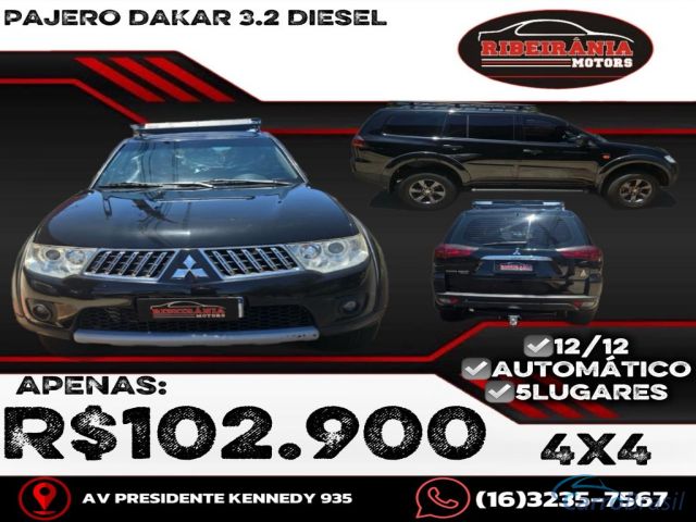 Mais detalhes do Mitsubishi Pajero DAKAR 3.2 4x4 T.I. Dies. 5p Aut. Diesel