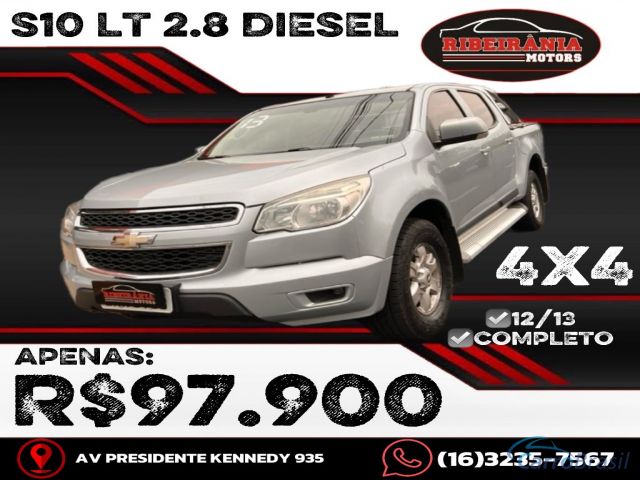 Mais detalhes do Chevrolet (GM) S-10 Pick-Up LT 2.8 TDI 4x4 CD Diesel Diesel