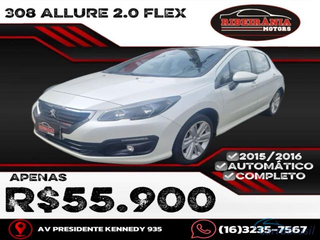 Mais detalhes do Peugeot 308 Allure 2.0 Flex 16V 5p Aut.