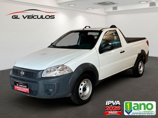 Mais detalhes do Fiat Strada Fiat Strada Working HARD 1.4 Fire Flex 8V CS - Branco - 2020 Flex