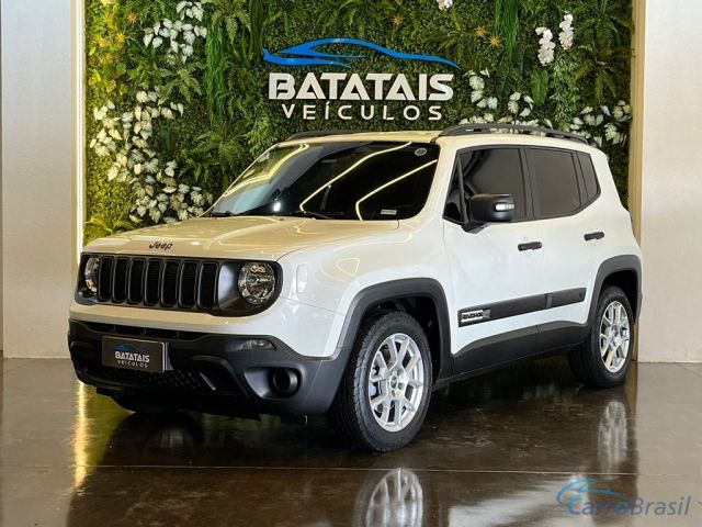 Mais detalhes do Jeep Renegade Jeep Renegade Sport 1.8 4x2 Flex 16V Aut. - Branco - 2019 Flex