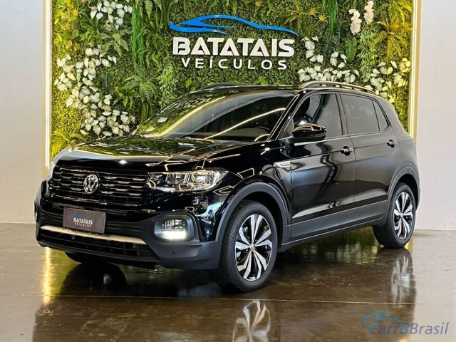 Mais detalhes do Volkswagen T-Cross VolksWagen T-Cross Comfor. 200 TSI 1.0 Flex 5p Aut. - Preto - 2021 Flex