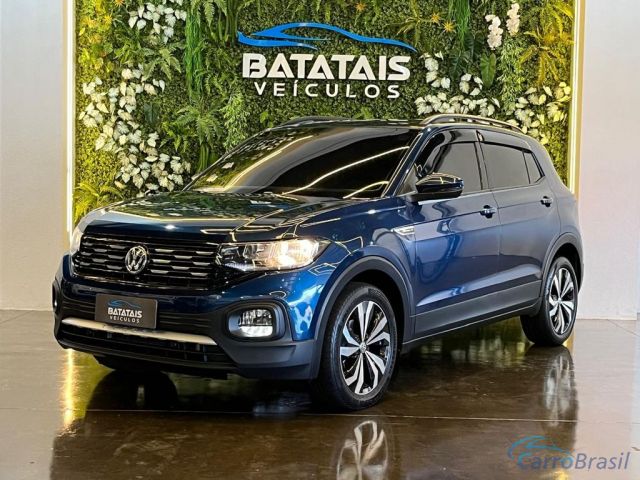 Mais detalhes do Volkswagen T-Cross VolksWagen T-Cross Comfor. 200 TSI 1.0 Flex 5p Aut. - Azul - 2021 Flex