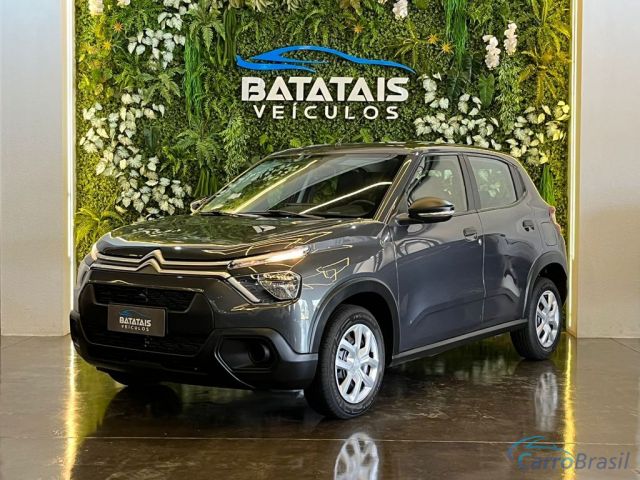 Mais detalhes do Citroen C3 Citroën C3 Live Pack 1.0 Flex 6V 5p Mec. - Cinza - 2024