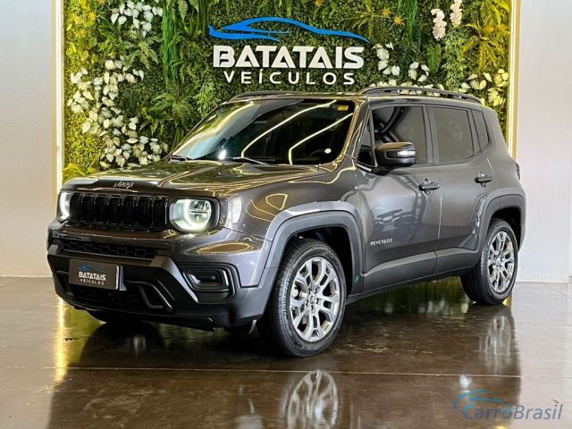 Mais detalhes do Jeep Renegade Jeep Renegade Sport T270 1.3 TB 4x2 Flex Aut. - Cinza - 2022 Flex