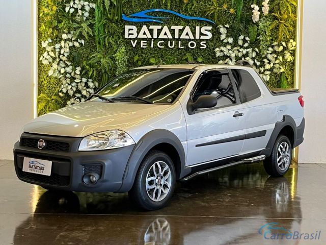 Mais detalhes do Fiat Strada Fiat Strada Working HARD 1.4 Fire Flex 8V CD - Prata - 2020 Flex