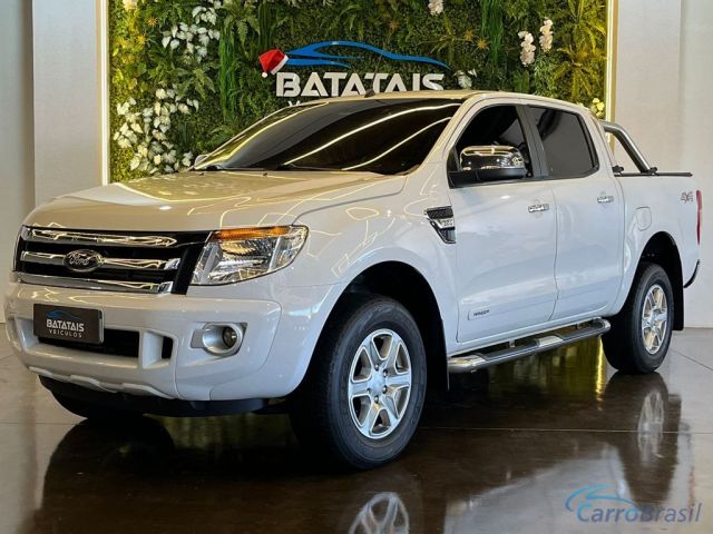 Mais detalhes do Ford Ranger Ford Ranger XLT 3.2 20V 4x4 CD Diesel Aut. - Branco - 2016 Diesel
