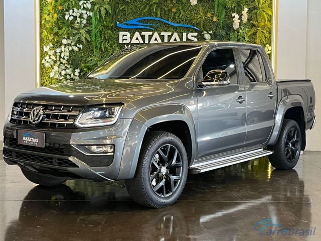 Mais detalhes do Volkswagen Amarok VolksWagen AMAROK Highline CD 3.0 4x4 TB Dies. Aut. - Cinza - 2022 Diesel