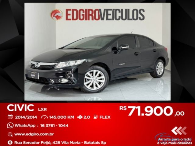 Mais detalhes do Honda Civic  Flex