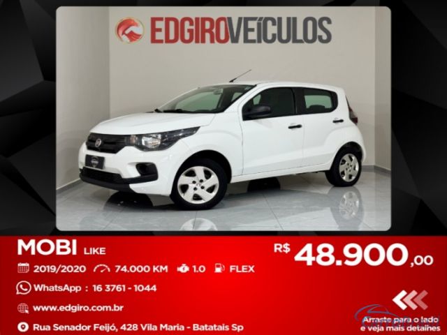 Mais detalhes do Fiat Mobi Flex