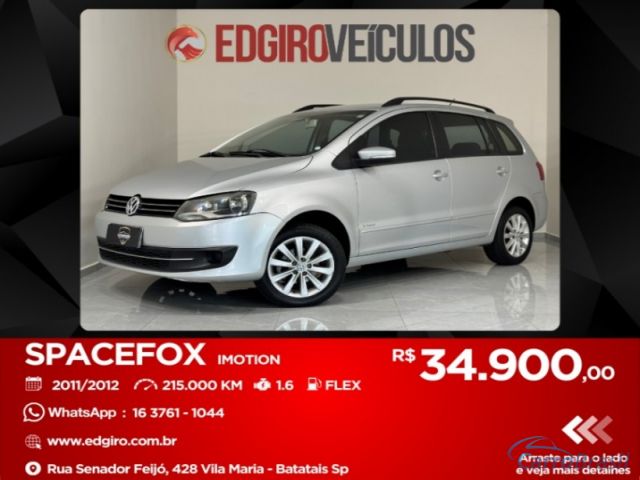 Mais detalhes do Volkswagen SpaceFox Flex