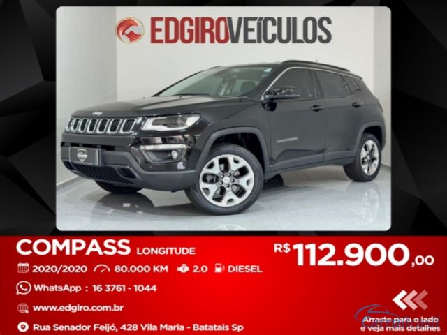 Mais detalhes do Jeep Compass Diesel
