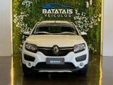 Batatais Veículos | Sandero Renault SANDERO STEPWAY Dynamiq. Flex 1.6 16V 5p - Branco - 2018 17/18 - foto 2